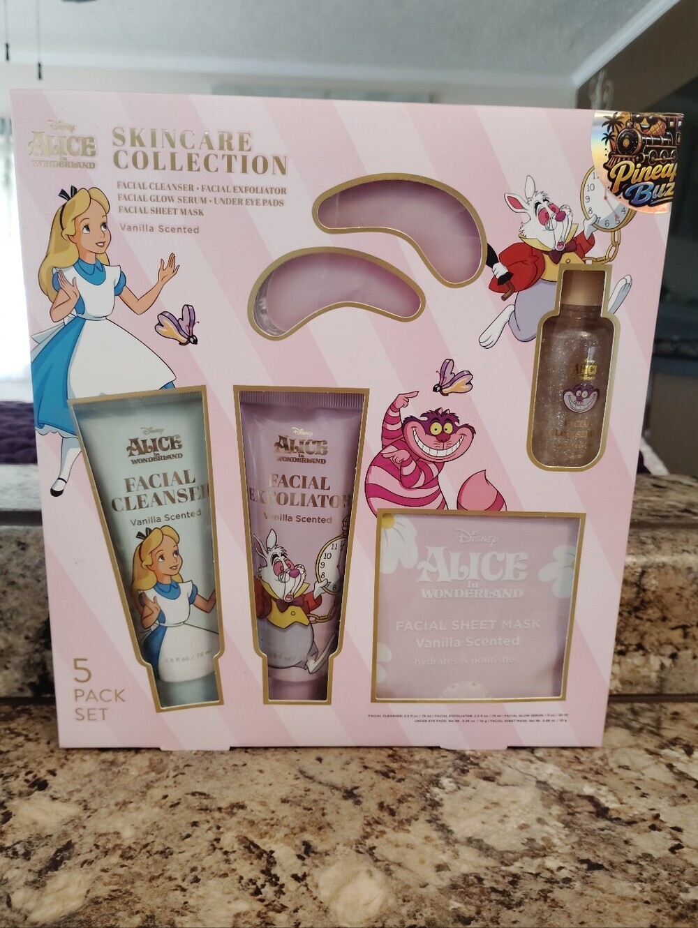 Disney Alice in Wonderland Kids Skincare Collection -new